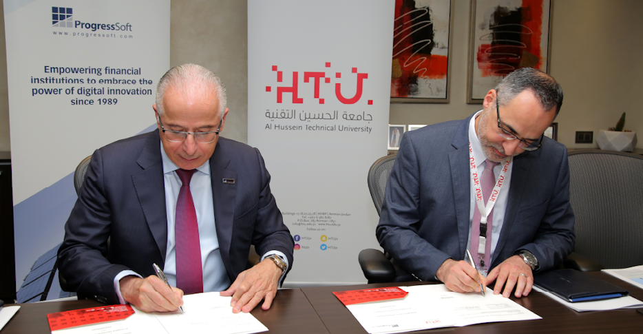 A ProgressSoft e a Universidade Técnica Al Hussein estabelecem uma parceria para a formação de estudantes